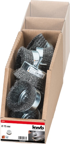 kwb Topfbürste grob 80mm schwer LS 602433