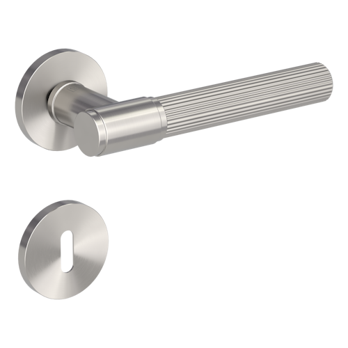 Griffwerk VAYA 136 ARIS fast2fix Fast2Fix Rosetten rund Buntbart Samtgrau