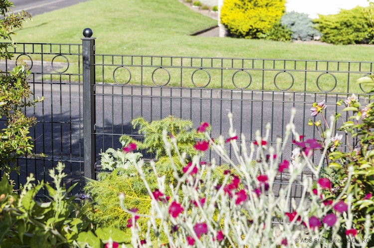 dz Schmuckzaunset Residenz standard ROM mit Pfosten VAP