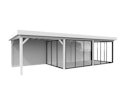 Vorschaubild Palmako Carport/Pavillon Connect Lenna 24,9 m² Set 418 Slide