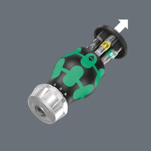 Wera Bitsatz Magazin RA2 - Kraftform Kompakt Stubby