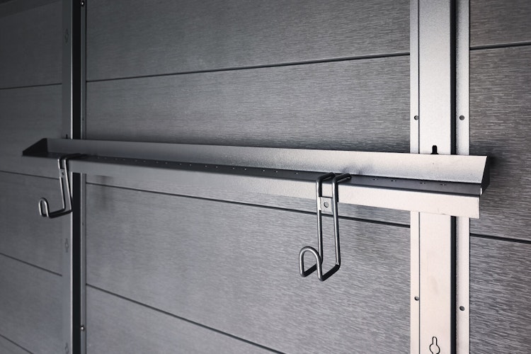 Wolff Finnhaus Gerätehaken-Set für Metall-Gartenhäuser