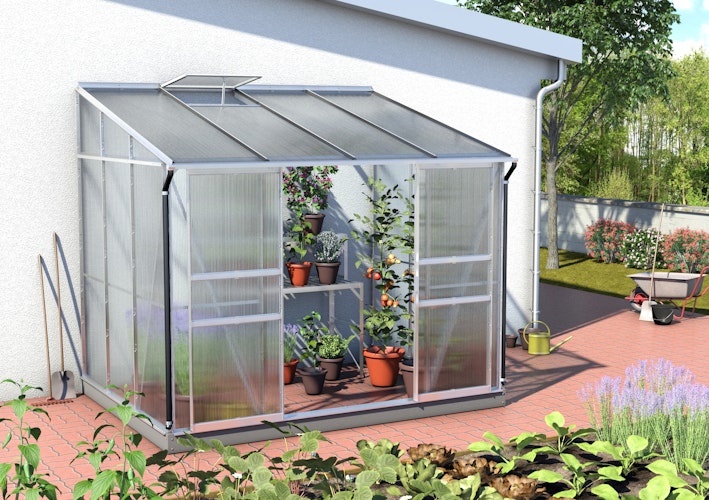 Vitavia Gewächshaus Osiris/Ida 5200 inkl. 1 Dachfenster - 5,2 m²