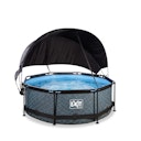 Vorschaubild Exit Rahmenpool mit Kartuschenfilteranlage und Sonnensegel