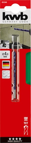 kwb Feinsteinzeug-Bohrer 4,0 mm SB 51340