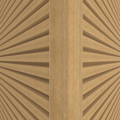 NewTechWood Alu-Coex Außeneckprofil 60 x 60 x 3000 mm