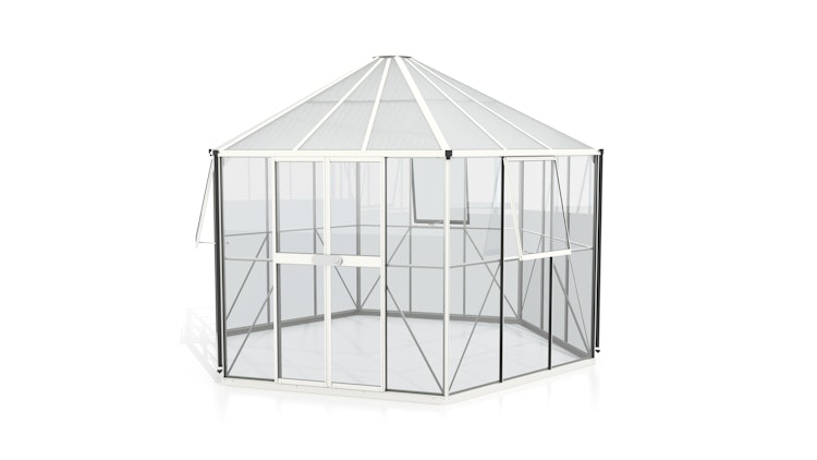 Vitavia Gewächshaus Juno/Hera 9000 inkl. 3 Seitenfenstern - 9,0 m²