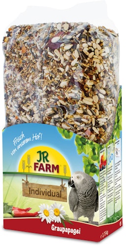 JR FARM Individual Graupapagei Vogelfutter