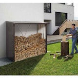 Biohort Woodstock Kaminholzlager GeräteschrankZubehörbild