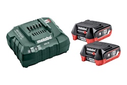 Metabo Basis-Set 12V 2 x LiHD 4.0 Ah