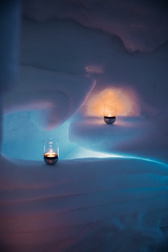 höfats GRAVITY CANDLE Windlicht silber