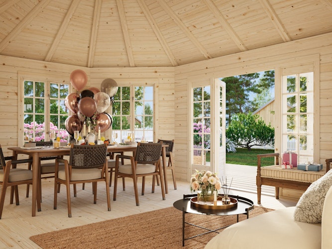 Palmako Pavillon Hanna 20,3 m² - 44 mm