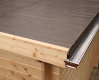 Wolff Finnhaus Aludachkastenrinnen-Set FD bis 800 cm mit 1 FallrohrZubehörbild