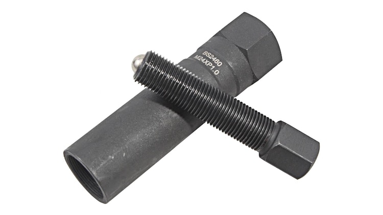 Bikeservice Abzieher für Anlasserfreilauf M24 x 1,0 mm, Innengewinde, Rechtsgewinde