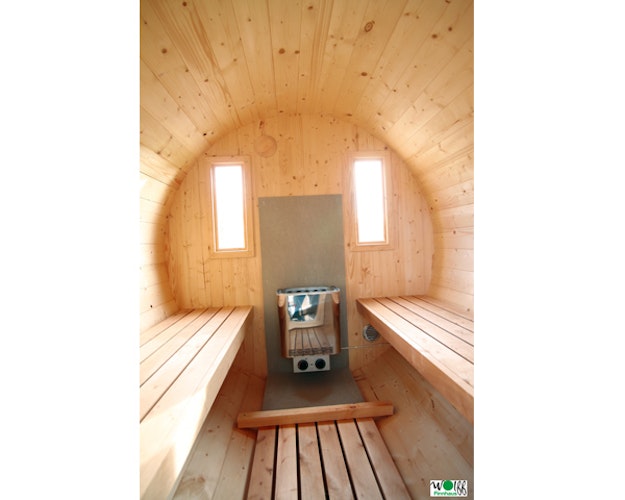 Wolff Finnhaus Saunafass Fasssauna 330 (2-Raum)