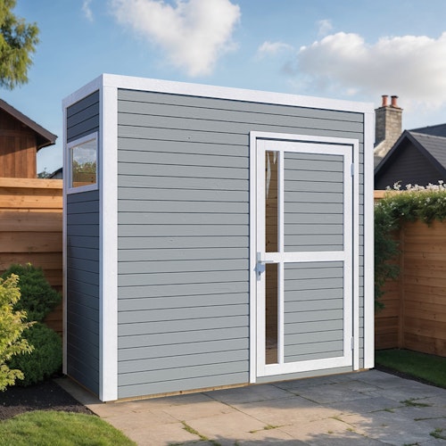 Bertilo Gartenhaus Cubus 1 - 19 mm