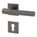 Vorschaubild Griffwerk VAYA 136 ARIS fast2fix Fast2Fix Rosetten eckig Profilzylinder Kaschmirgrau