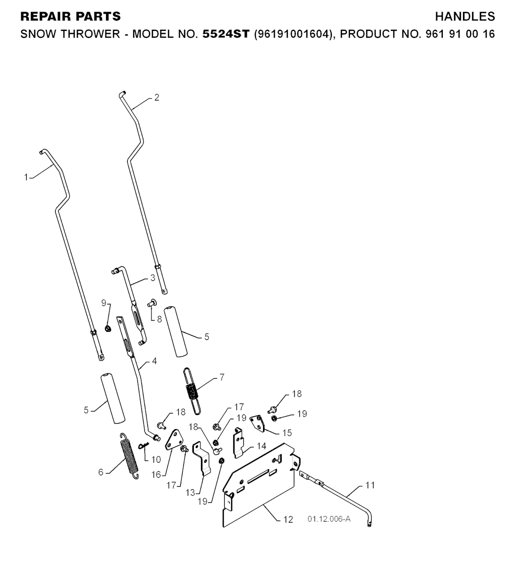 Explosionszeichnung Ersatzteile