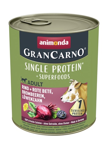 animonda Gran Carno Superfoods 800g Dose Hundenassfutter