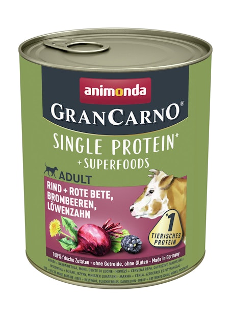 animonda Gran Carno Superfoods 800g Dose HundenassfutterVorschaubild