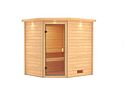 Vorschaubild Karibu Woodfeeling Sauna Elea - 38 mm Massivholz Aktionssauna