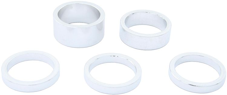 CONTEC Spacer-Set Spaler 1 Zoll silber