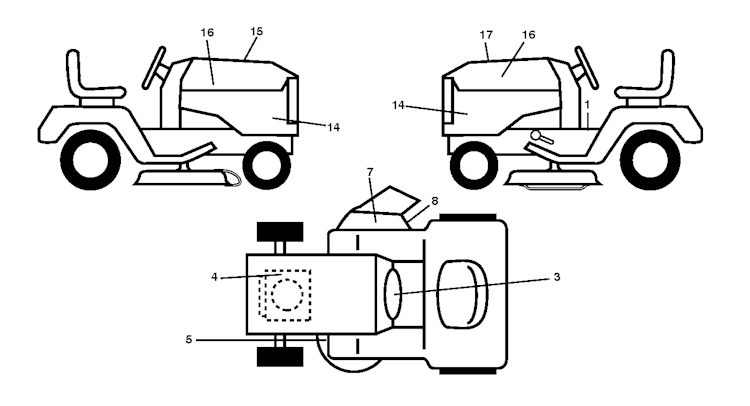 Husqvarna Gartentraktoren 96048005901 LGTH22V48