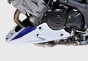 Vorschaubild BODYSTYLE Sportsline Bugspoiler ABS Kunststoff weiß/blau für SUZUKI SV 650 