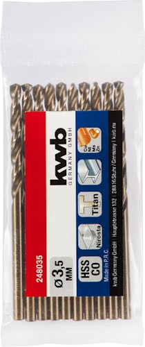 kwb COBALT HSS-GCO5 Boh3,5mmLSPRE 248035