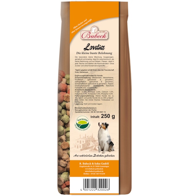 Bubeck Lovelies HundesnackVorschaubild