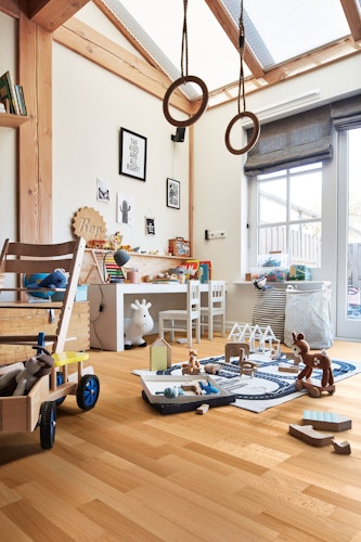 MEISTER Parkettboden MeisterParkett. longlife PC 200 2400 x 200 x 13 mm 9045 Buche harmonisch gedämpft gebürstet ultramattlackiert