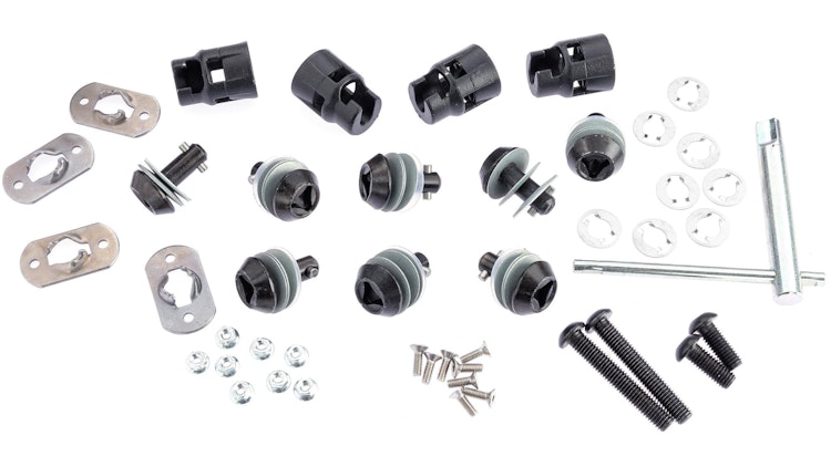 Kappa Montage-Kit für Montage der Seitenkofferträger KLO Harley Davidson Pan America