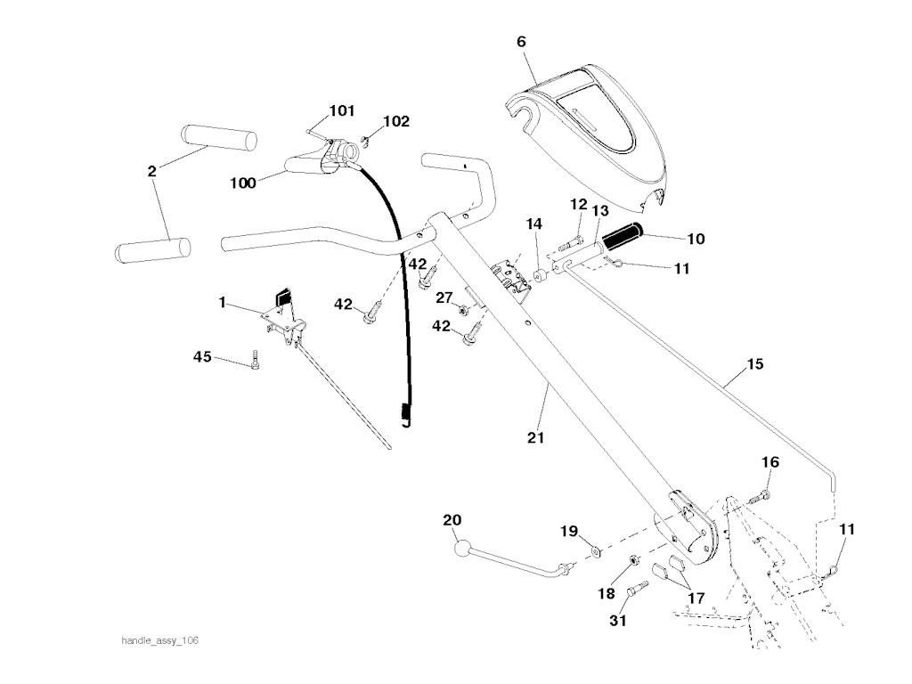 Explosionszeichnung Ersatzteile