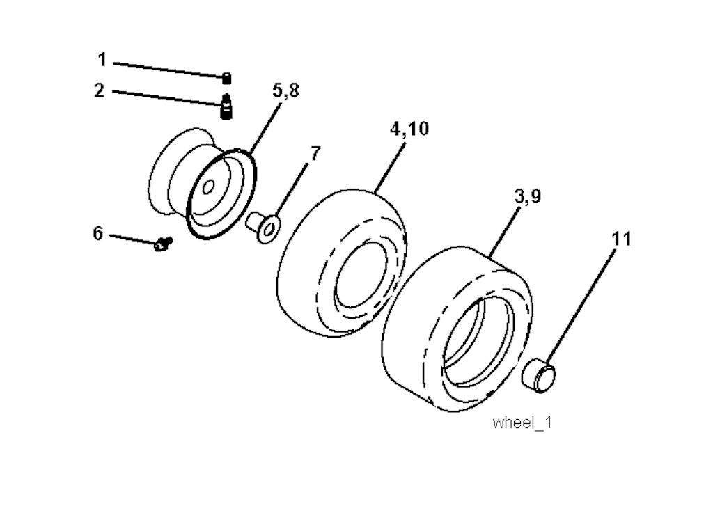 Explosionszeichnung Ersatzteile