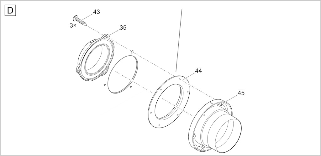 Explosionszeichnung Ersatzteile