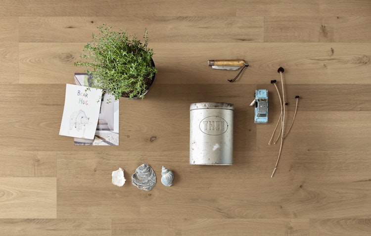 MEISTER  Laminatboden MeisterDesign. laminate LC 55 S  Natural Oak 6675 | 1- u 2-Stab - 1288 mm