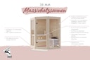 Vorschaubild Karibu Sauna Yuma - Massivholzsauna mit Eckeinstieg 38 mm inkl. gratis Sauna-Zubehörset im Wert von 234,94 €