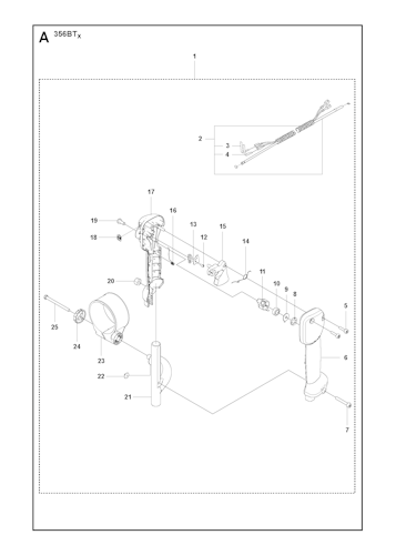 Husqvarna Blasgeräte 356 BF X-SERIES from 20144900001-Current