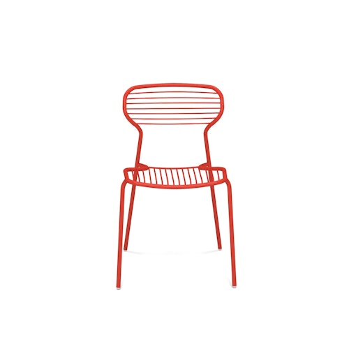 EMU Stapelstuhl APERO, Stahl Grau/Grün - Abverkauf