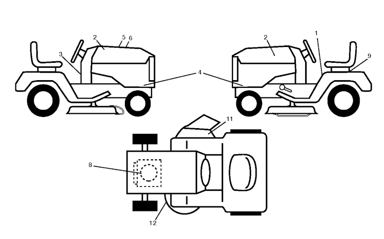 Husqvarna Gartentraktoren 96043010601 YTH2042