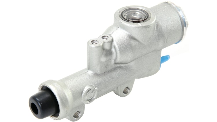 Brembo Hauptbremszylinder PS13 silber, Hauptbremszylinder Fußbremszylinder, druckbetätigt