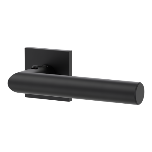 Griffwerk VAYA 128 LUCIA fast2fix Fast2Fix Rosetten eckig smart2lock R Graphitschwarz