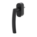 Vorschaubild Griffwerk Fenstergriff VAYA 178 LORITA Graphitschwarz L 7x40