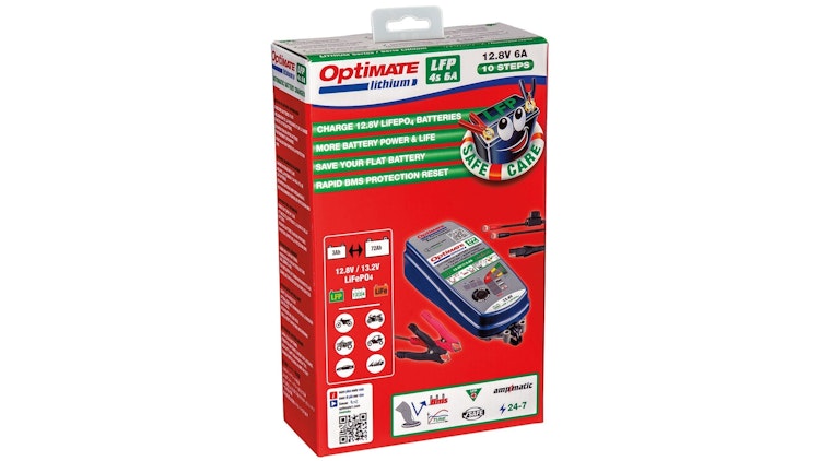 Tecmate Batterieladegerät Optimate Lithium 4S 6A