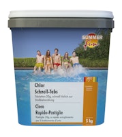 Summer Fun Chlortabletten Mini Schnell-Tabs 20g 5,0kg