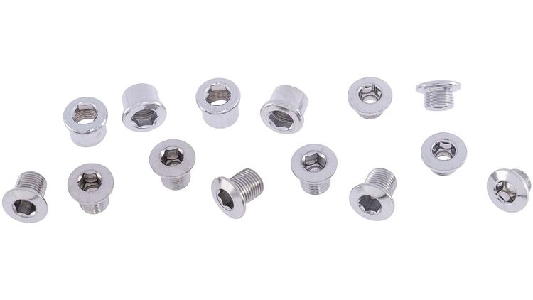 CONTEC C.Nut Kettenblattschraube Set 5 Stück silber