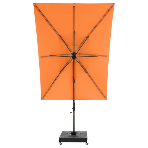 doppler Pendelschirm myZONE 300 x 220 LED, Aluminium Anthrazit / 100 % Polyester 180 g/m²