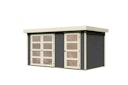 Vorschaubild Karibu Woodfeeling Gartenhaus Mühlentrup 1 Zweiraumhaus - 19 mm