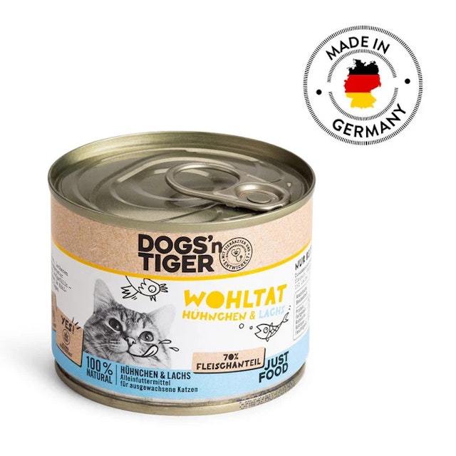 Dogs'n Tiger 200g Dose KatzenassfutterVorschaubild