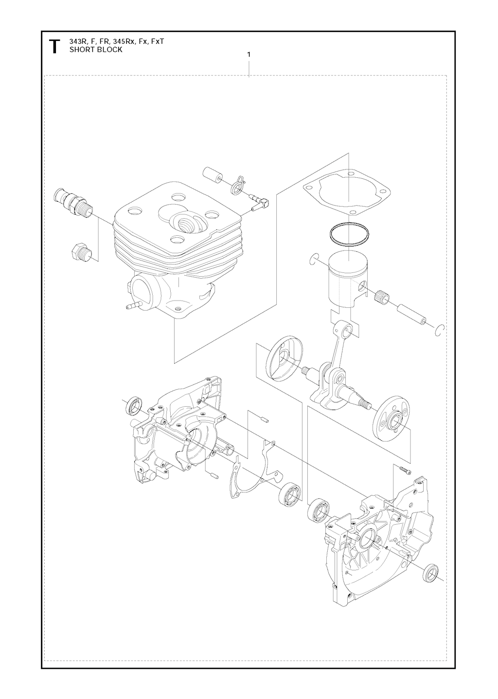 Explosionszeichnung Ersatzteile